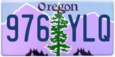 OR license plate 976YLQ