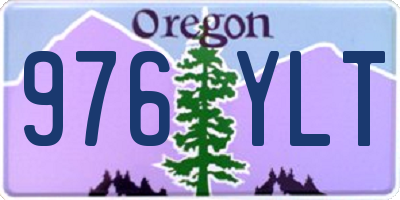 OR license plate 976YLT