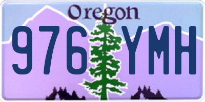 OR license plate 976YMH