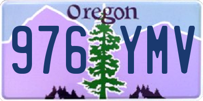 OR license plate 976YMV