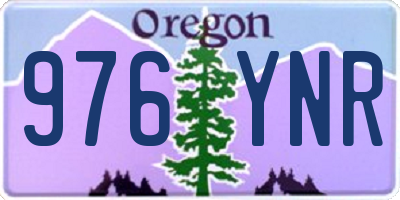 OR license plate 976YNR