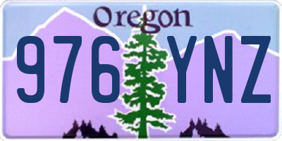 OR license plate 976YNZ