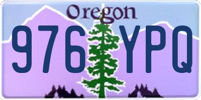 OR license plate 976YPQ