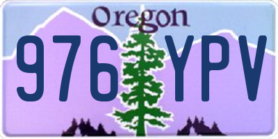 OR license plate 976YPV