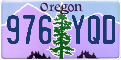 OR license plate 976YQD