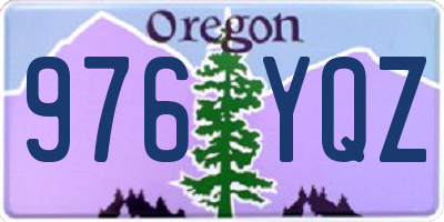 OR license plate 976YQZ