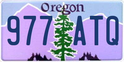 OR license plate 977ATQ