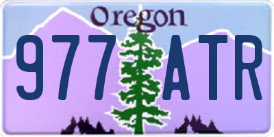 OR license plate 977ATR