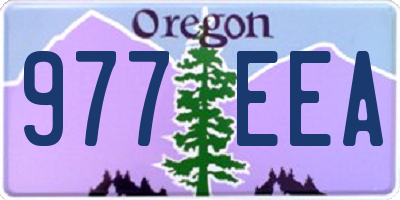 OR license plate 977EEA