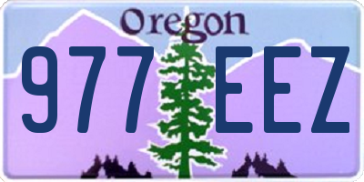 OR license plate 977EEZ