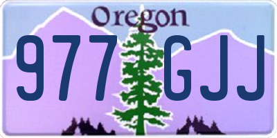 OR license plate 977GJJ