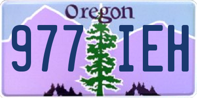 OR license plate 977IEH