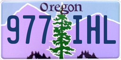 OR license plate 977IHL