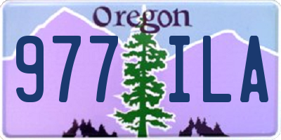 OR license plate 977ILA