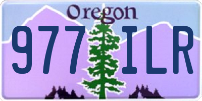 OR license plate 977ILR
