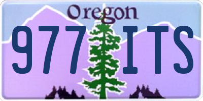 OR license plate 977ITS