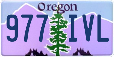 OR license plate 977IVL