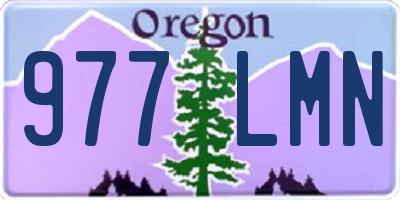 OR license plate 977LMN