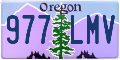 OR license plate 977LMV