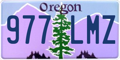 OR license plate 977LMZ