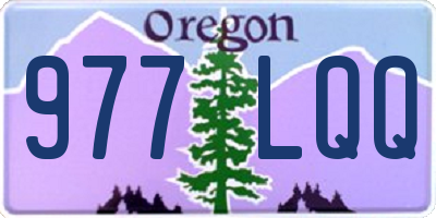 OR license plate 977LQQ