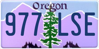 OR license plate 977LSE