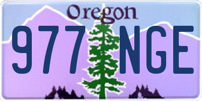 OR license plate 977NGE