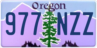 OR license plate 977NZZ