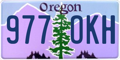 OR license plate 977OKH