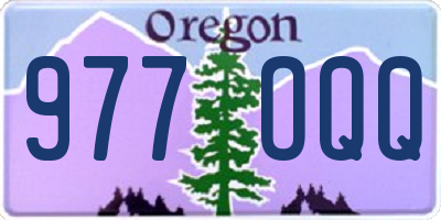 OR license plate 977OQQ