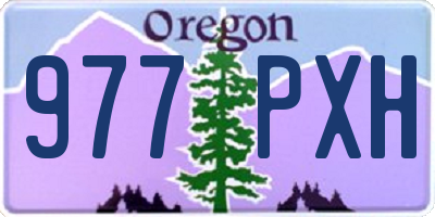 OR license plate 977PXH