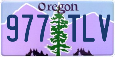 OR license plate 977TLV