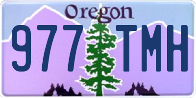 OR license plate 977TMH