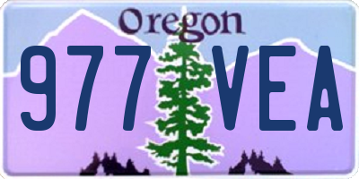 OR license plate 977VEA