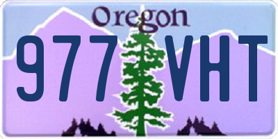 OR license plate 977VHT