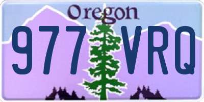 OR license plate 977VRQ
