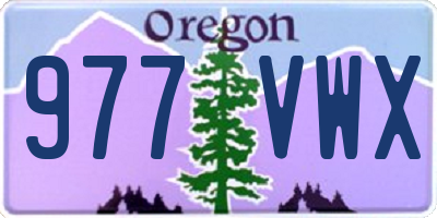 OR license plate 977VWX