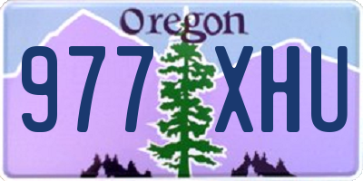 OR license plate 977XHU
