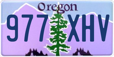 OR license plate 977XHV