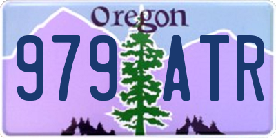 OR license plate 979ATR