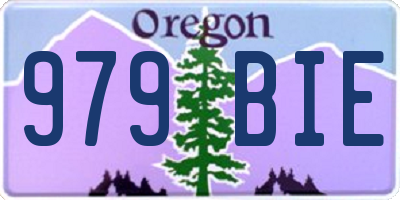 OR license plate 979BIE
