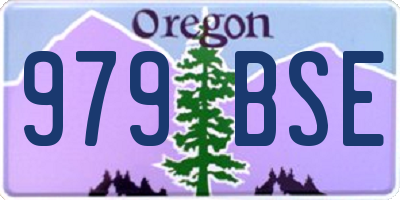 OR license plate 979BSE