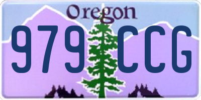 OR license plate 979CCG