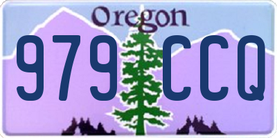 OR license plate 979CCQ