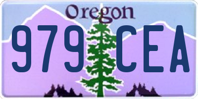 OR license plate 979CEA