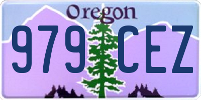 OR license plate 979CEZ