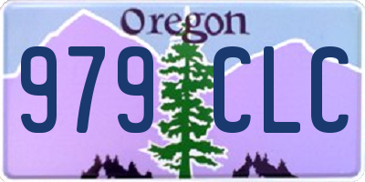 OR license plate 979CLC