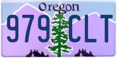 OR license plate 979CLT