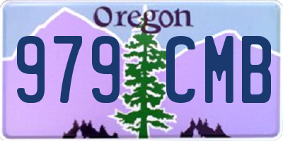 OR license plate 979CMB
