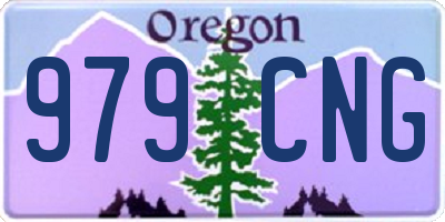 OR license plate 979CNG